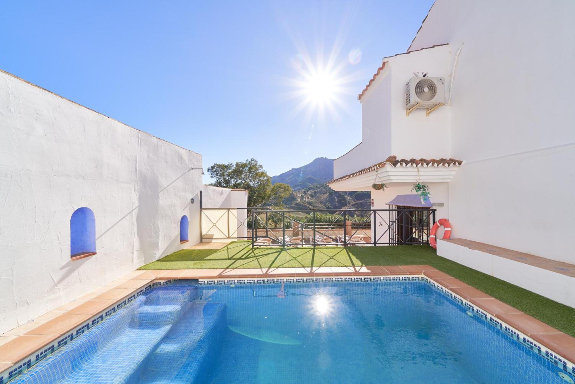 Finca Alcaparain Con Piscina En Caminito Del Rey-Carratraca Exteriör bild