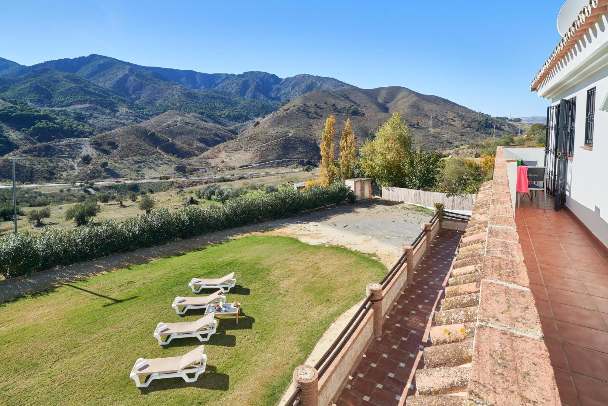 Finca Alcaparain Con Piscina En Caminito Del Rey-Carratraca Exteriör bild